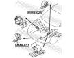 Zaveseni motoru FEBEST MMB-028
