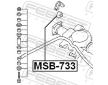 Drzak, Pricny stabilizator FEBEST MSB-733