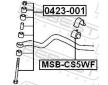 Drzak, Pricny stabilizator FEBEST MSB-CS5WF