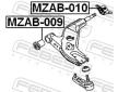 Ulozeni, ridici mechanismus FEBEST MZAB-009