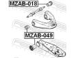 Ulozeni, ridici mechanismus FEBEST MZAB-049