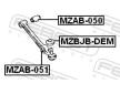 Ulożenie riadenia FEBEST MZAB-050