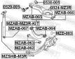 Ulozeni, ridici mechanismus FEBEST MZAB-065