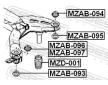 Zaveseni, telo napravy FEBEST MZAB-094