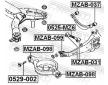 Ulozeni, ridici mechanismus FEBEST MZAB-098