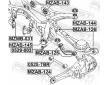 Ulozeni, diferencial FEBEST MZAB-143