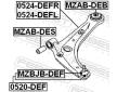 Ulozeni, ridici mechanismus FEBEST MZAB-DEB