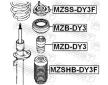 Zarazka, odpruzeni FEBEST MZD-DY3