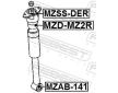 Zarazka, odpruzeni FEBEST MZD-MZ2R