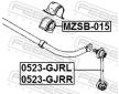 Drzak, Pricny stabilizator FEBEST MZSB-015