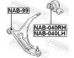 Ulożenie riadenia FEBEST NAB-040RH