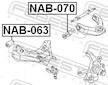 Ulozeni, ridici mechanismus FEBEST NAB-070