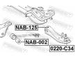 Ulozeni, ridici mechanismus FEBEST NAB-125