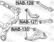 Ulozeni, ridici mechanismus FEBEST NAB-130