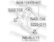 Ulozeni, ridici mechanismus FEBEST NAB-135