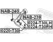 Ulozeni, ridici mechanismus FEBEST NAB-240