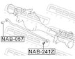 Ulozeni, ridici mechanismus FEBEST NAB-241Z