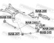 Ulozeni, ridici mechanismus FEBEST NAB-287