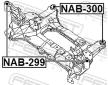 Zaveseni, telo napravy FEBEST NAB-300