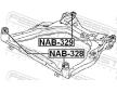Ulożenie tela nápravy FEBEST NAB-329