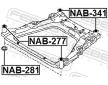Zaveseni, telo napravy FEBEST NAB-341