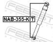 Pouzdro, tlumič odpružení FEBEST NAB-355-KIT