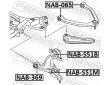 Uložení, řídicí mechanismus FEBEST NAB-369