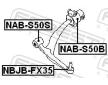 Ulozeni, ridici mechanismus FEBEST NAB-S50B