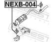 Montazni sada, vyfukovy system FEBEST NEXB-004