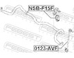 Drzak, Pricny stabilizator FEBEST NSB-F15F