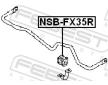 Drzak, Pricny stabilizator FEBEST NSB-FX35R