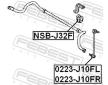 Drzak, Pricny stabilizator FEBEST NSB-J32F