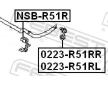 Drzak, Pricny stabilizator FEBEST NSB-R51R