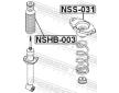 Lozisko pruzne vzpery FEBEST NSS-031