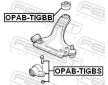 Ulozeni, ridici mechanismus FEBEST OPAB-TIGBS