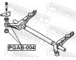 Zaveseni, telo napravy FEBEST PGAB-004