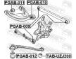 Ulozeni, ridici mechanismus FEBEST PGAB-009