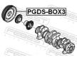 remenice, klikovy hridel FEBEST PGDS-BOX3