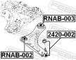 Ulozeni, ridici mechanismus FEBEST RNAB-003