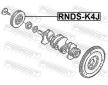 remenice, klikovy hridel FEBEST RNDS-K4J