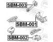 Ulożenie motora FEBEST SBM-002