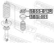 Miska pruziny FEBEST SBSI-001