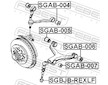 Ulozeni, ridici mechanismus FEBEST SGAB-004