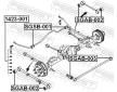 Drzak, Pricny stabilizator FEBEST SGSB-001