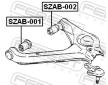 Ulozeni, ridici mechanismus FEBEST SZAB-001