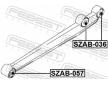 Uložení, řídicí mechanismus FEBEST SZAB-057