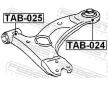 Ulozeni, ridici mechanismus FEBEST TAB-024