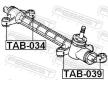 Ulożenie prevodovky riadenia FEBEST TAB-034