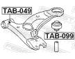 Ulozeni, ridici mechanismus FEBEST TAB-049