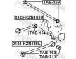 Ulozeni, ridici mechanismus FEBEST TAB-169